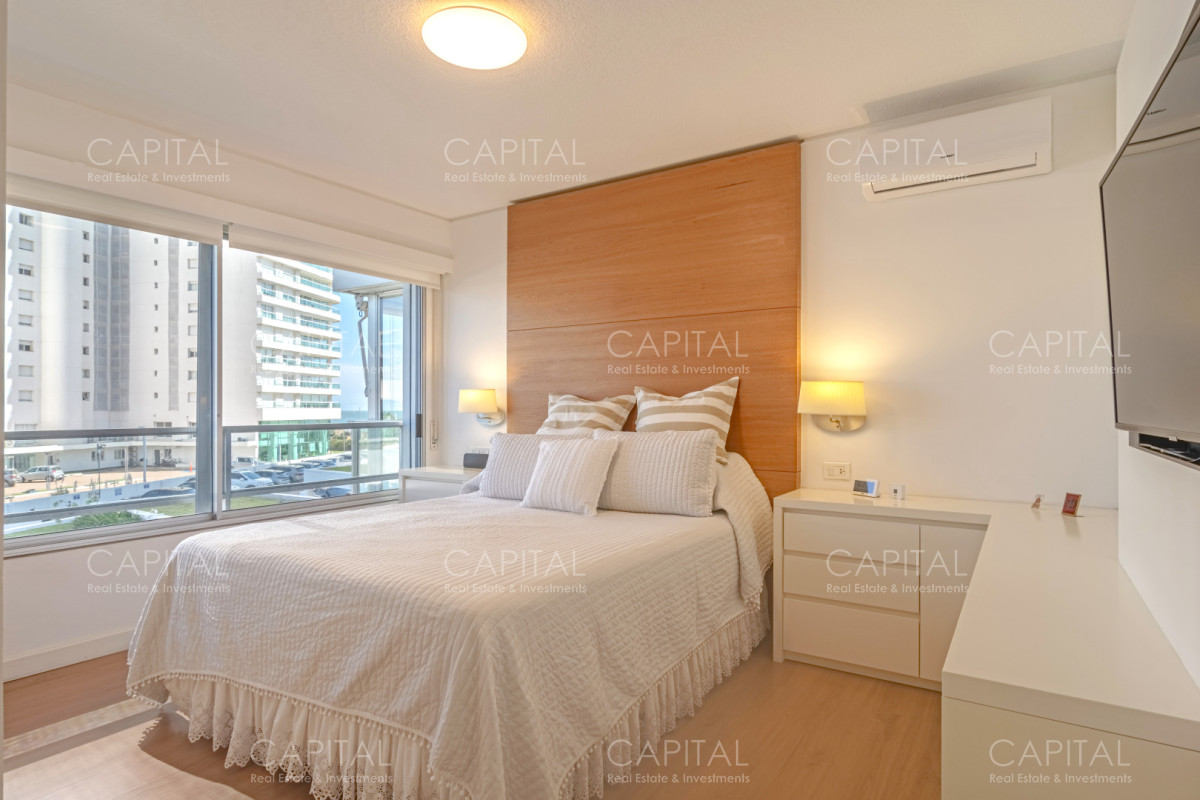 Apartamento ID.39742 - Apartamento en Punta del Este Mansa Torre Jefferson en Complejo Lincoln Center 1ra Línea de Mansa Excelentes Amenities