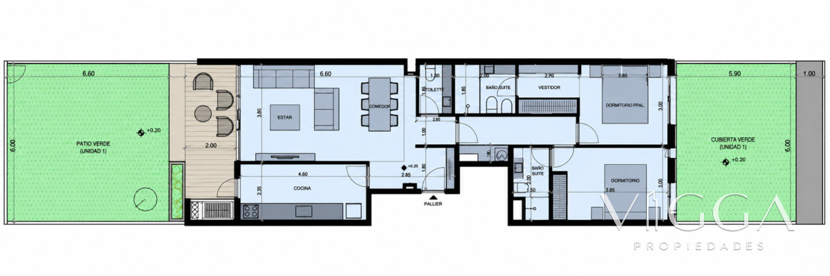 Apartamento ID.438/ - Venta apartamento 2 dormitorios Punta del Este