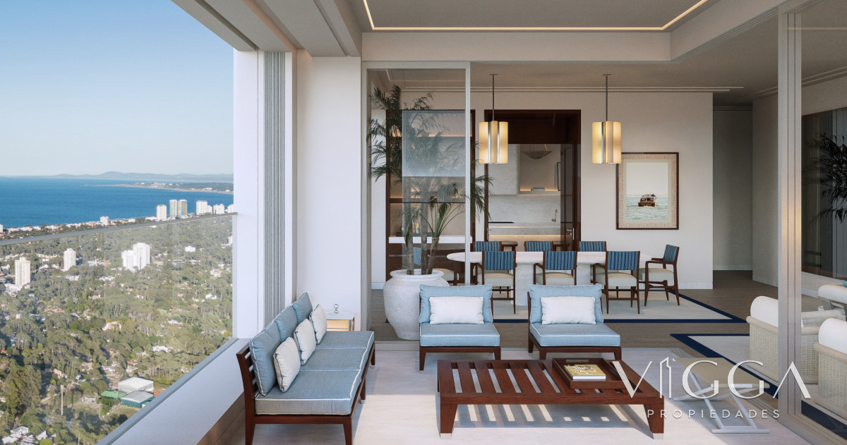 Apartamento ID.256 - Cipriani Apartamento en venta tres suites Punta del Este