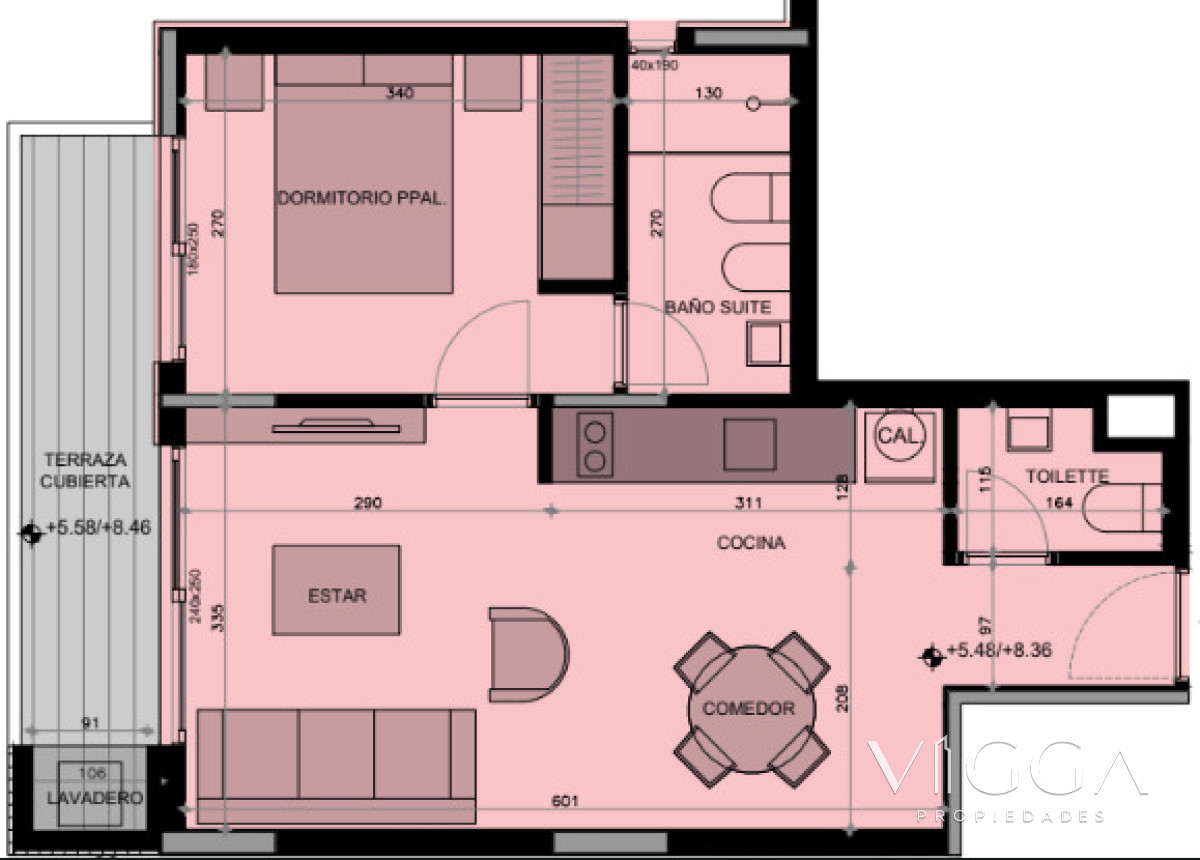 Apartamento ID.430/ - Venta apartamento 1 dormitorio Punta del Este