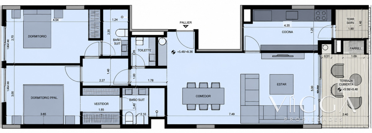 Apartamento ID.437/ - Venta apartamento 2 dormitorios Punta del Este