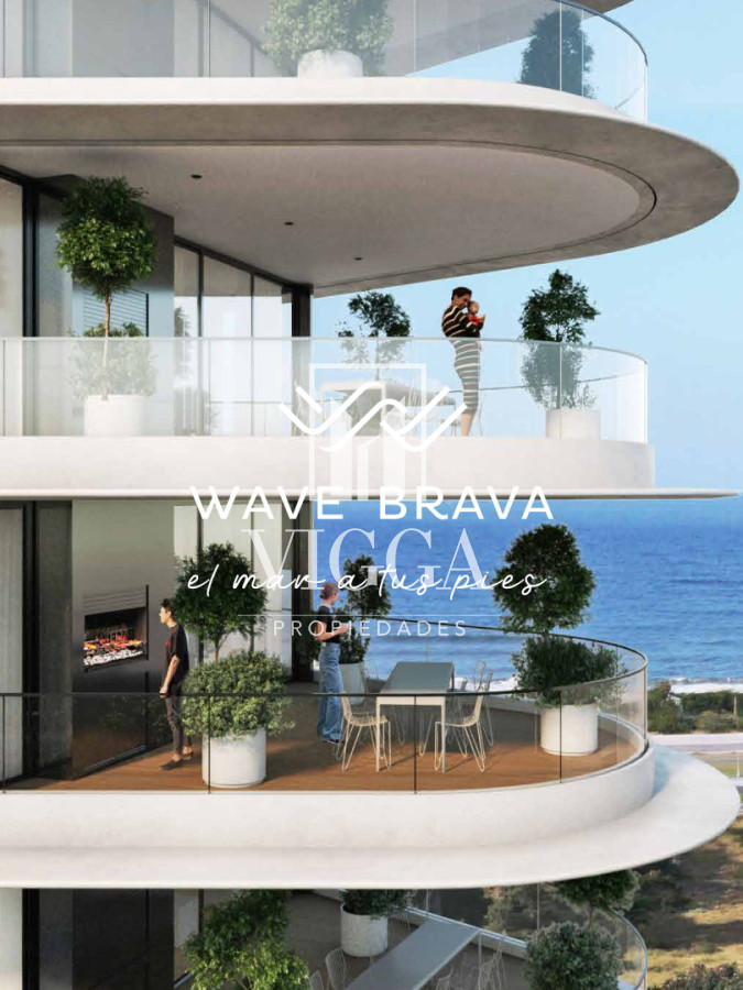 Apartamento ID.4 - Apartamento Venta y alquiler Wave Brava 1 dormitorio Punta del Este