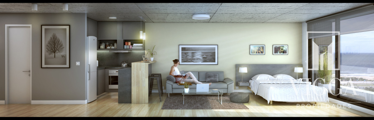 Apartamento ID.164 - Monoambiente en Venta en Punta del Este