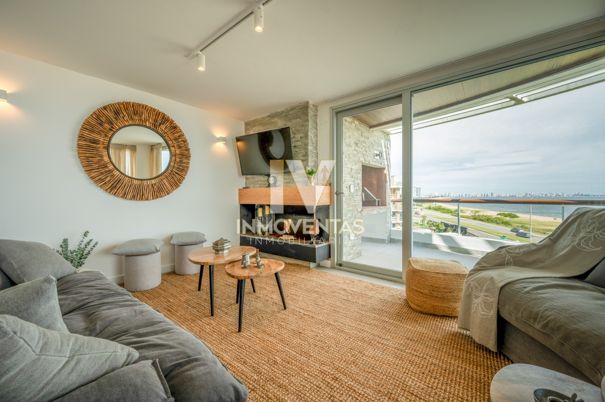 Apartamento ID.4343 - Espectacular PentHouse 4 Dormitorios, Terraza EXCLUSIVA & Todos los Servicios, Edificio ISABEL, Punta Del Este