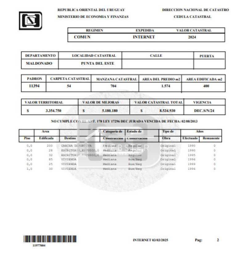 Casa ID.2036 - Oportunidad En San Rafael, PDE Casa Tradicional, Cancha y Quincho en 1574m2 
