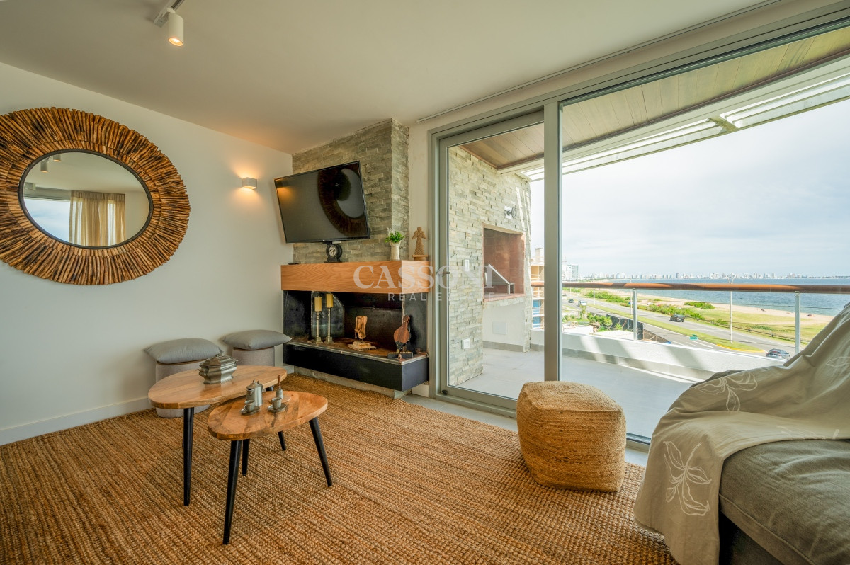 Apartamento ID.3096 - Espectacular PentHouse 4 Dormitorios, Terraza EXCLUSIVA & Todos los Servicios, Edificio ISABEL, Punta Del Este
