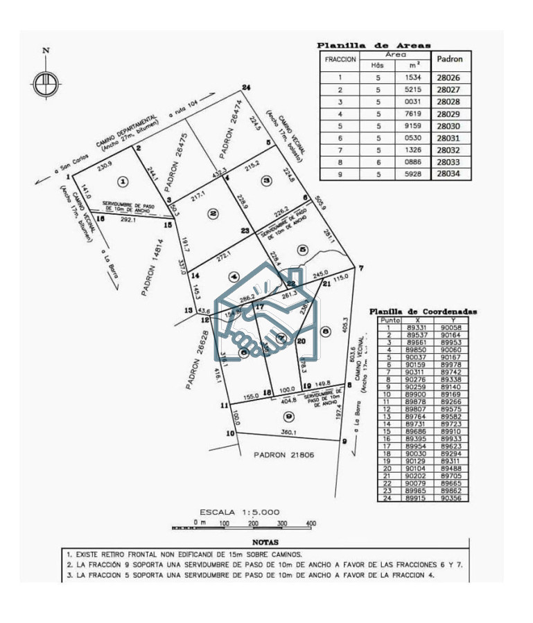 Campo Ref.927/2-Chacras-5-Há-Próximas-A-Camino-Eguzquiza - 2 Chacras 5 Há Próximas A Camino Eguzquiza
