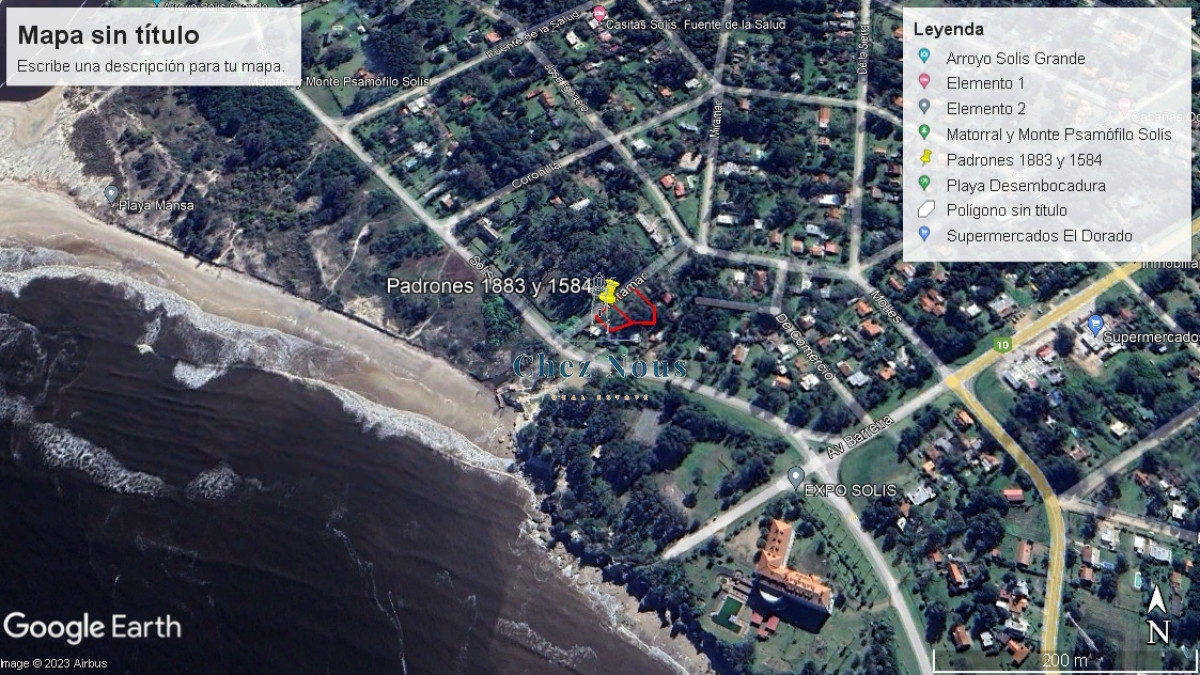 Terreno ID.1187 - Terrenos En Solís, Maldonado, a 50mts de la playa!