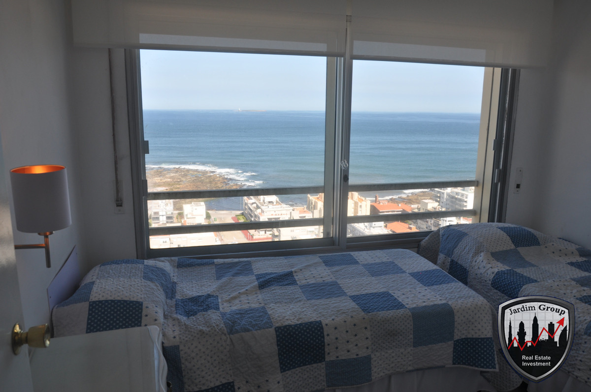 Apartamento ID.6045 - Excelente vista al Océano Atlántico (Playa Brava) y sobre la Playa Mansa