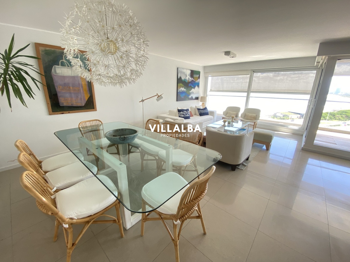 Apartamento ID.4204 - Apartamento en Venta y Alquiler, Mansa, Punta del Este, 3 Dormitorios.