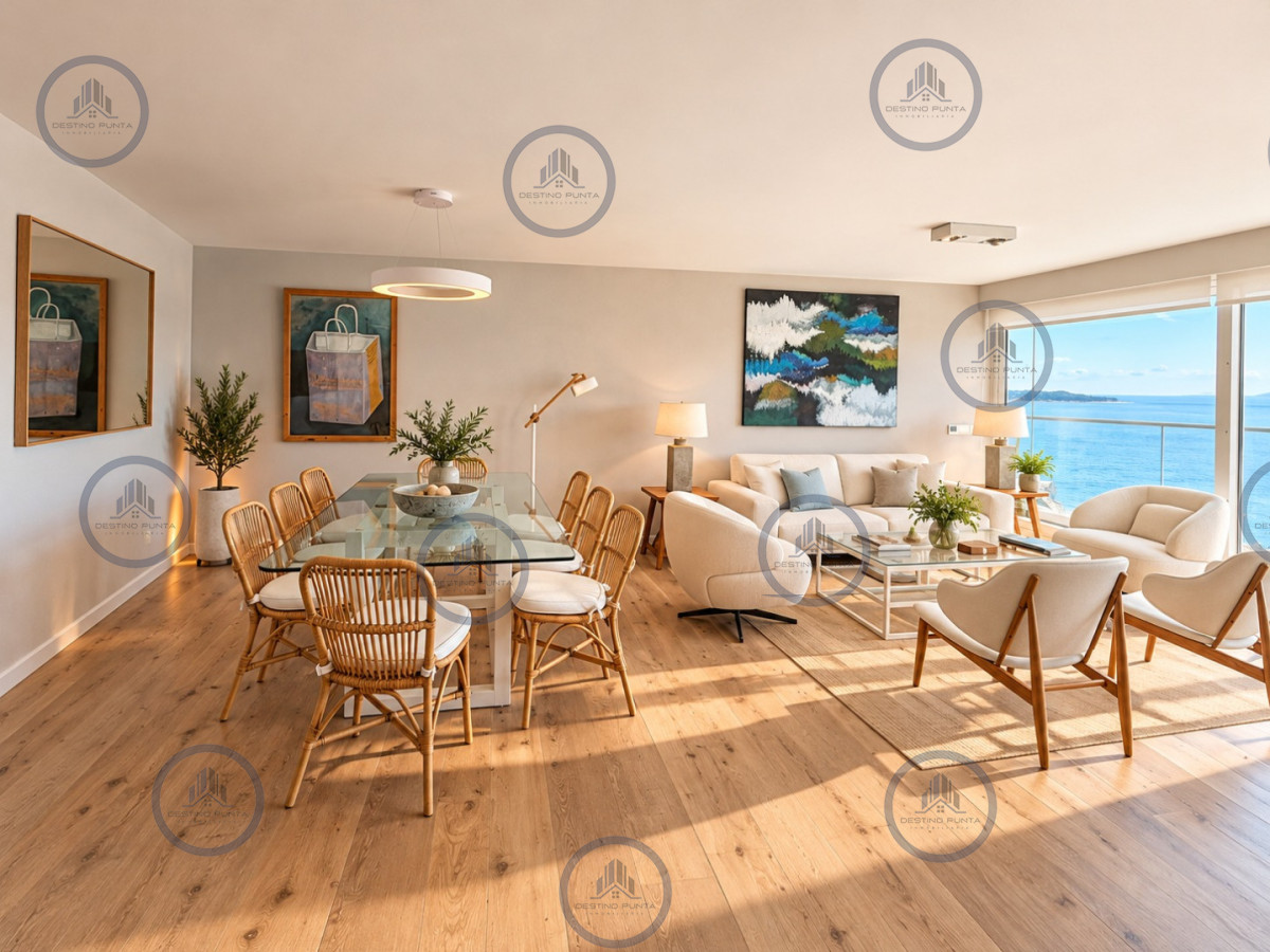 Apartamento en Venta y Alquiler, Mansa, Punta del Este, 3 Dormitorios — fotografía 1