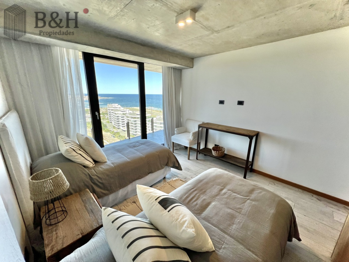 Apartamento ID.1265 - VENTA DE APARTAMENTO DE 3 DORMITORIOS EN SUITE EN EDIFICIO SURFSIDE VISTA UNICA 