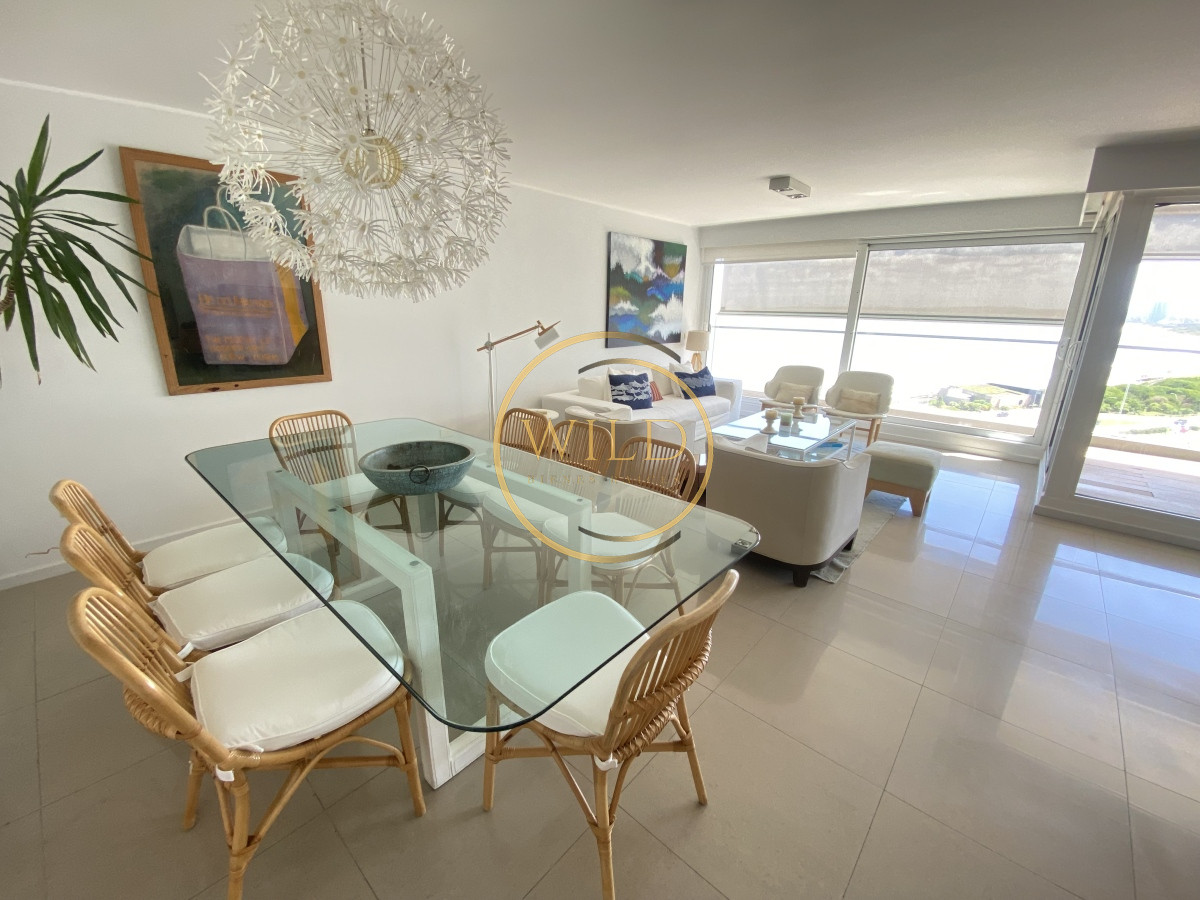 Apartamento ID.2166 - Apartamento en Venta y Alquiler, Mansa, Punta del Este, 3 Dormitorios.