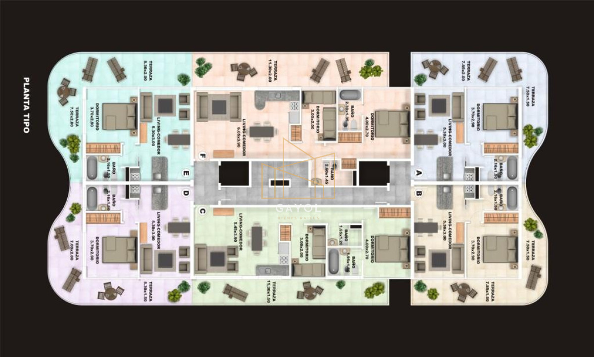 Apartamento ID.1135 - Apartamento en venta de 1 dormitorios, en Punta del Este 