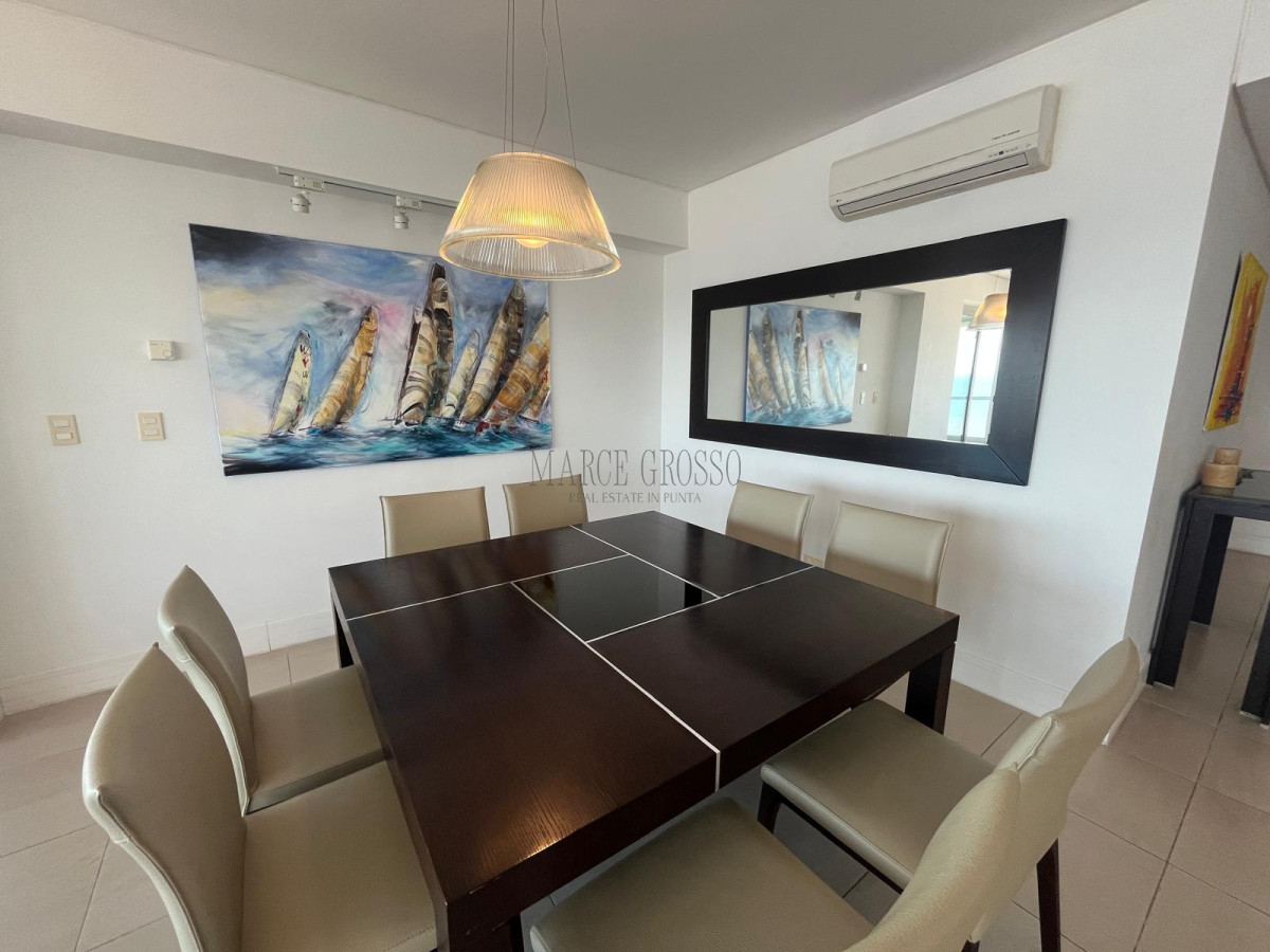 Apartamento ID.216 - Apartamento en Venta y Alquiler, Brava, Punta del Este, 3 Dormitorios.