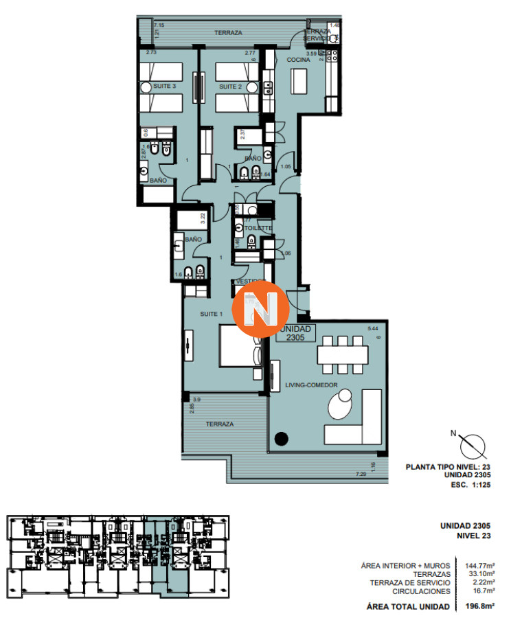 Apartamento en Venta - NLV223944A