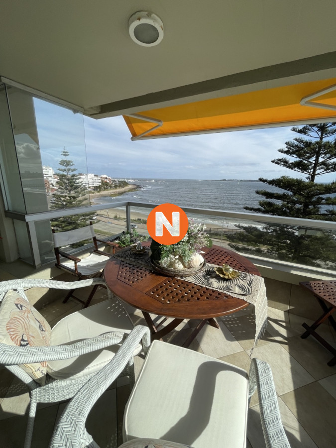Apartamento Ref.5938 - Apartamento en Venta , Mansa, Punta del Este, 3 Dormitorios.