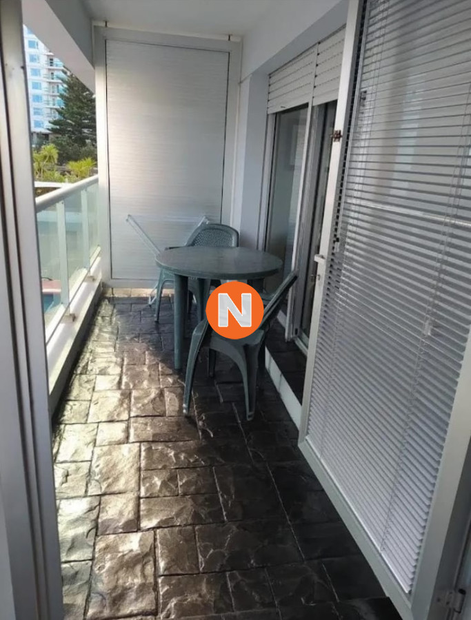 Apartamento Ref.7483 - Apartamento en Alquiler, Mansa, Punta del Este, 1 Dormitorios.