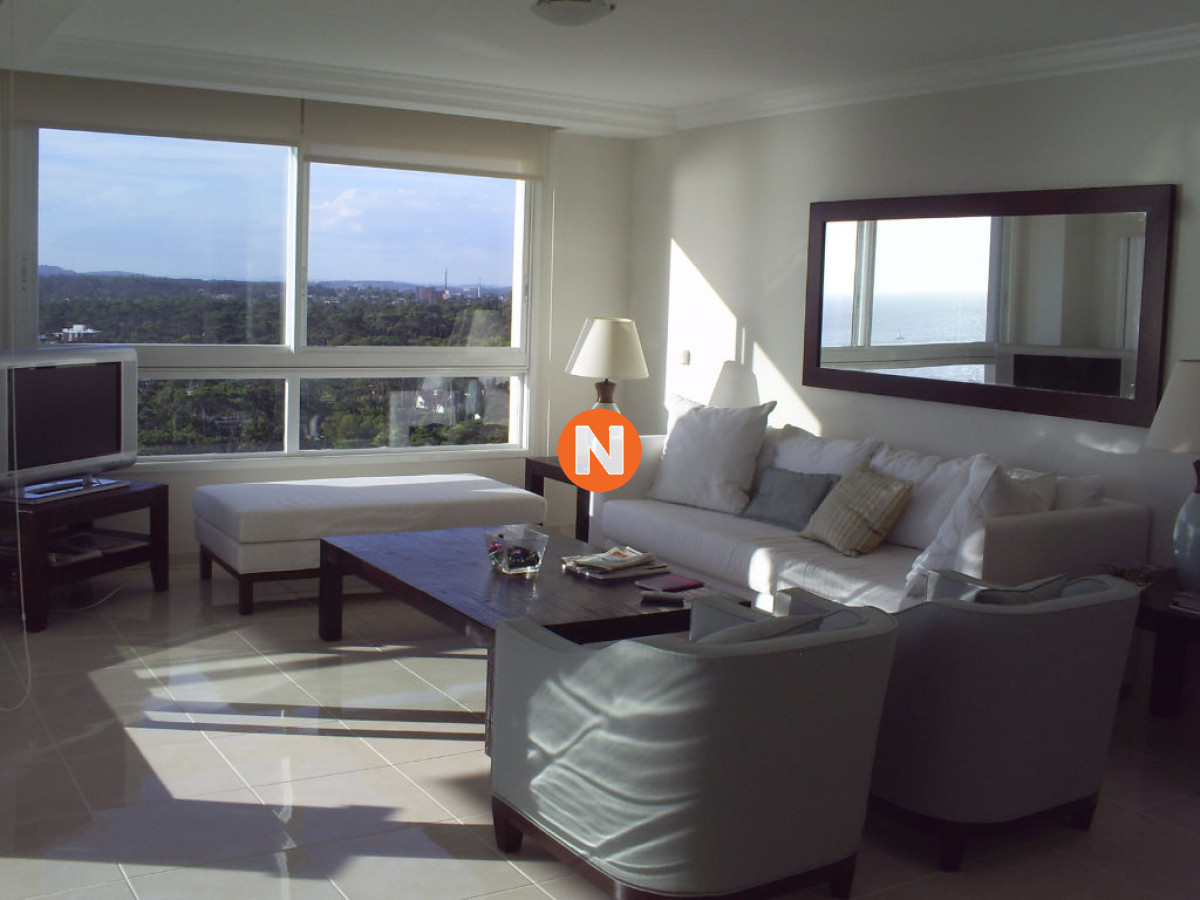 Apartamento en Venta y Alquiler, Mansa, Punta del Este, 3 Dormitorios. - NLV7402A