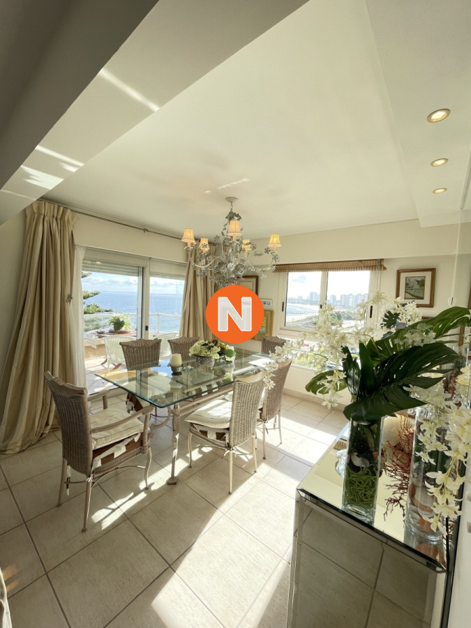 Apartamento Ref.5938 - Apartamento en Venta , Mansa, Punta del Este, 3 Dormitorios.