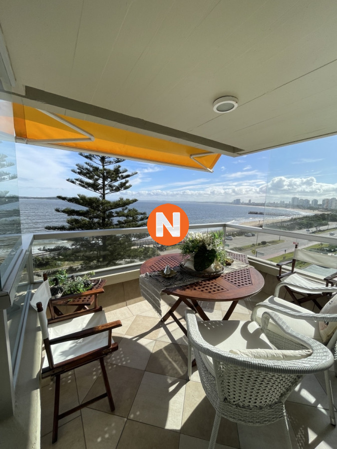 Apartamento Ref.5938 - Apartamento en Venta , Mansa, Punta del Este, 3 Dormitorios.