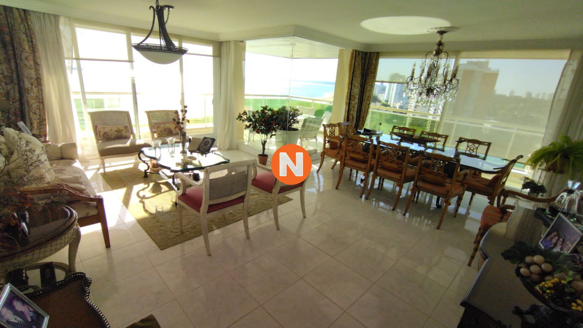 Apartamento Ref.323 - Apartamento en Venta y Alquiler, Mansa, Punta del Este, 3 Dormitorios.