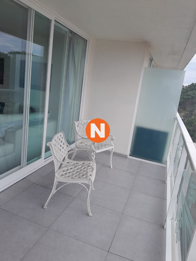 Apartamento Ref.9608 - Apartamento en Alquiler, Roosevelt, Punta del Este, 1 y medio Dormitorio