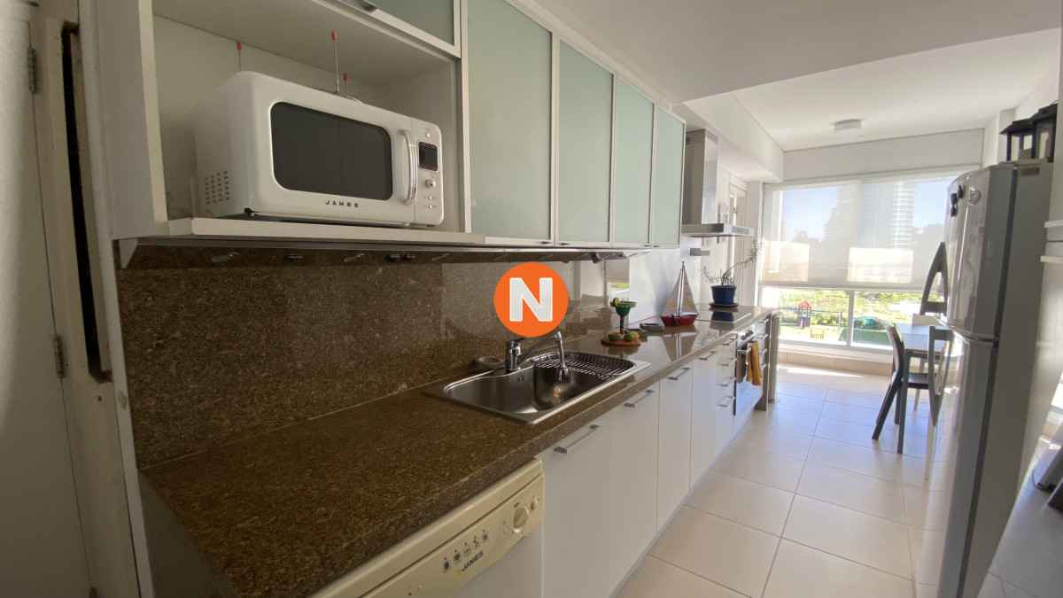 Apartamento Ref.218862 - Exclusivo Apartamento de 2 dormitorios frente a Playa Brava Punta del Este