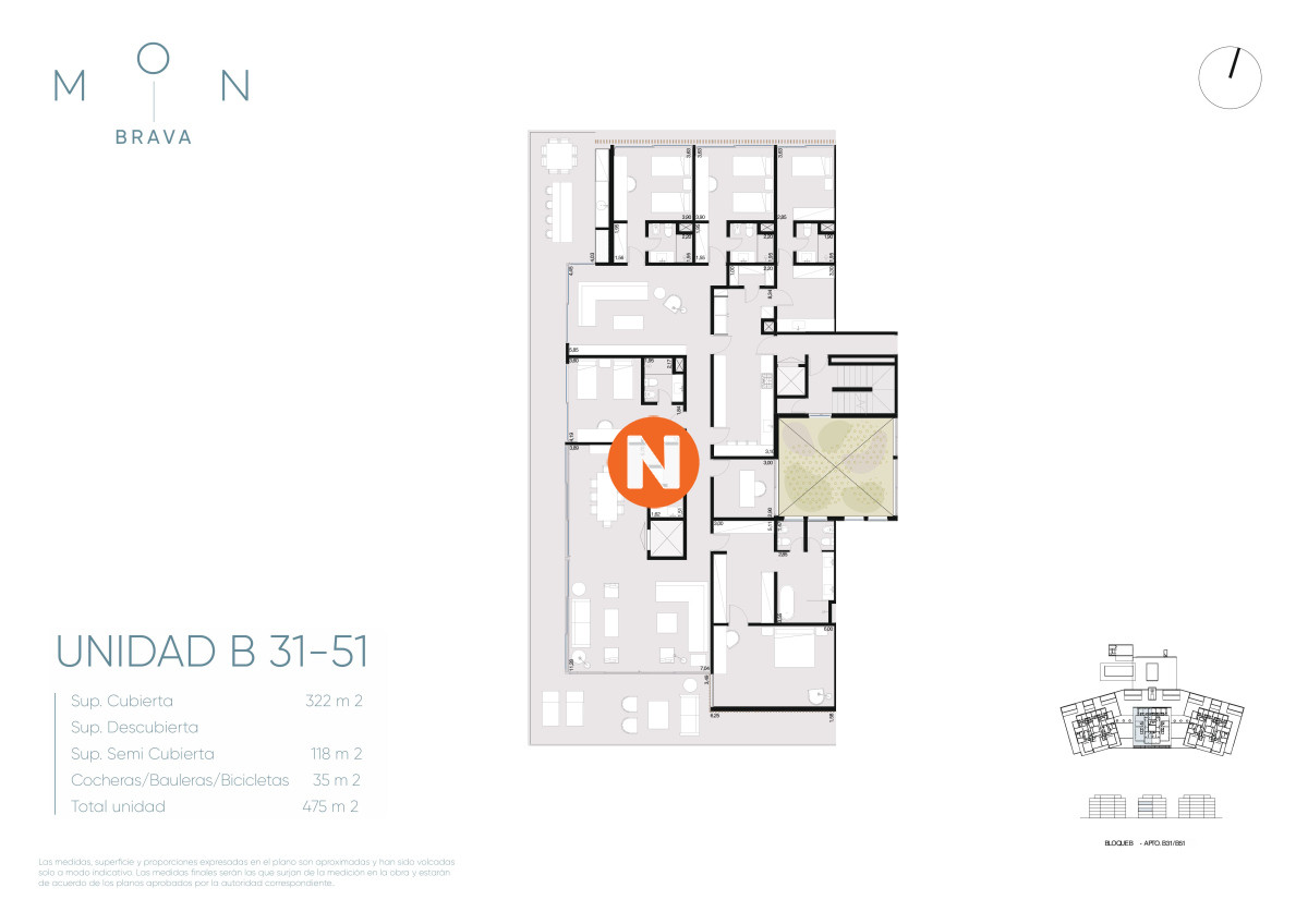 Apartamento Ref.223091 - Oportunidad de inversión. Apartamento de 4 Dormitorios en Venta en la Brava