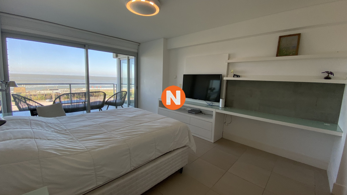 Apartamento Ref.218863 - Exclusivo Apartamento de 2 dormitorios frente a Playa Brava Punta del Este