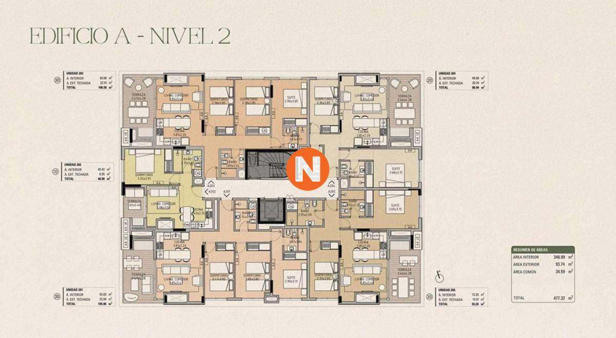 Apartamento Ref.224256 - Apartamento en Venta, 1 dormitorio