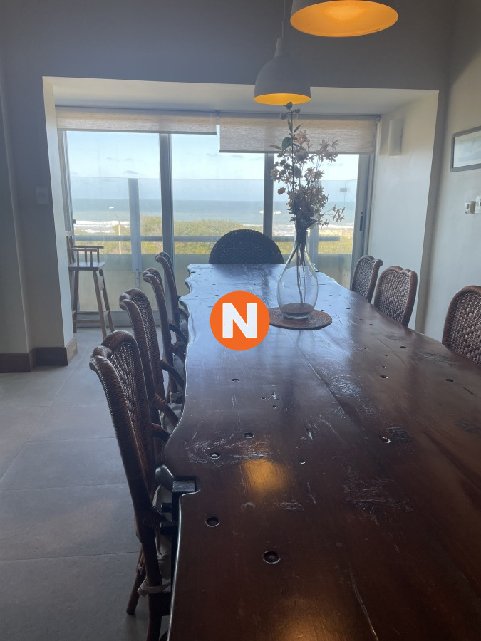 Apartamento Ref.222958 - PentHouse primera línea frente al mar - Playa Brava 3 dormitorios más dependencia 