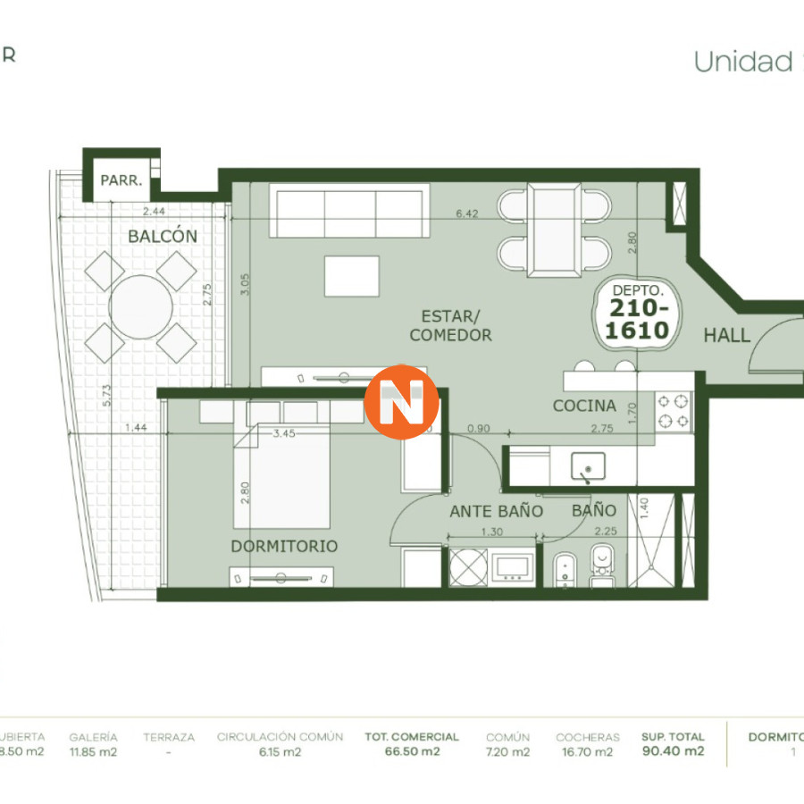 Apartamento Ref.223127 - Oportunidad de Inversión. Venta de exclusivo Apartamento 