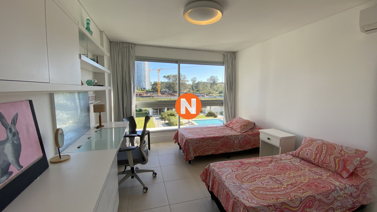 Apartamento Ref.218862 - Exclusivo Apartamento de 2 dormitorios frente a Playa Brava Punta del Este