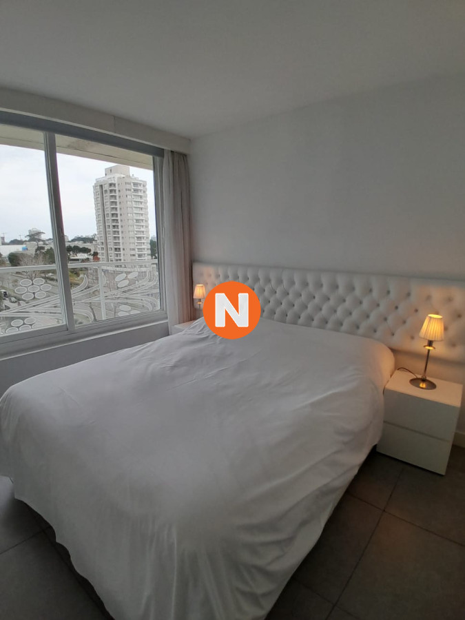 Apartamento Ref.9608 - Apartamento en Alquiler, Roosevelt, Punta del Este, 1 y medio Dormitorio