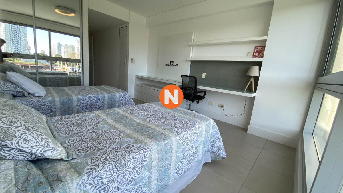 Apartamento Ref.218863 - Exclusivo Apartamento de 2 dormitorios frente a Playa Brava Punta del Este