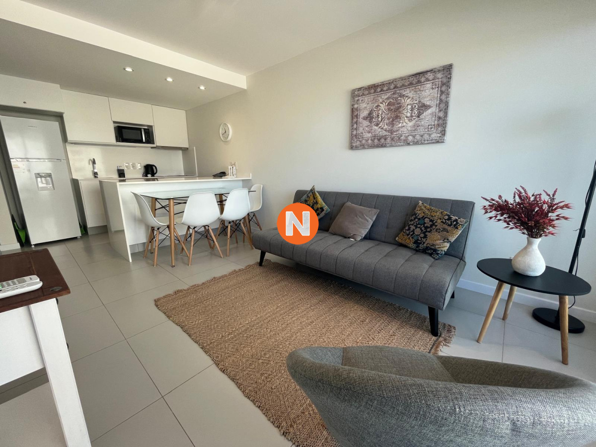 Apartamento Ref.219886 - Apartamento en de 1 dormitorio Playa Mansa primera linea