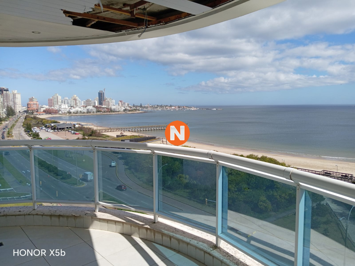 Apartamento Ref.6525 - Apartamento en venta y Alquiler, Mansa, Punta del Este, 3 Dormitorios.