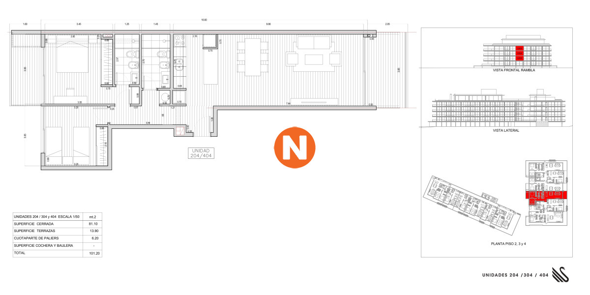 Apartamento Ref.221738 - Apartamentos en venta con entrega inmediata