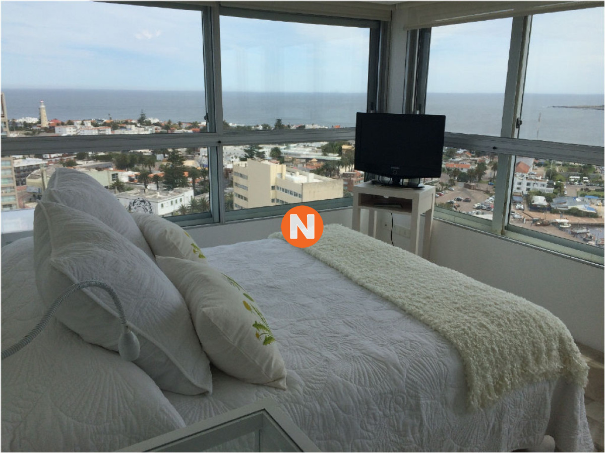 Apartamento Ref.202337 - Apartamento en Alquiler, Peninsula, Punta del Este, 3 Dormitorios.