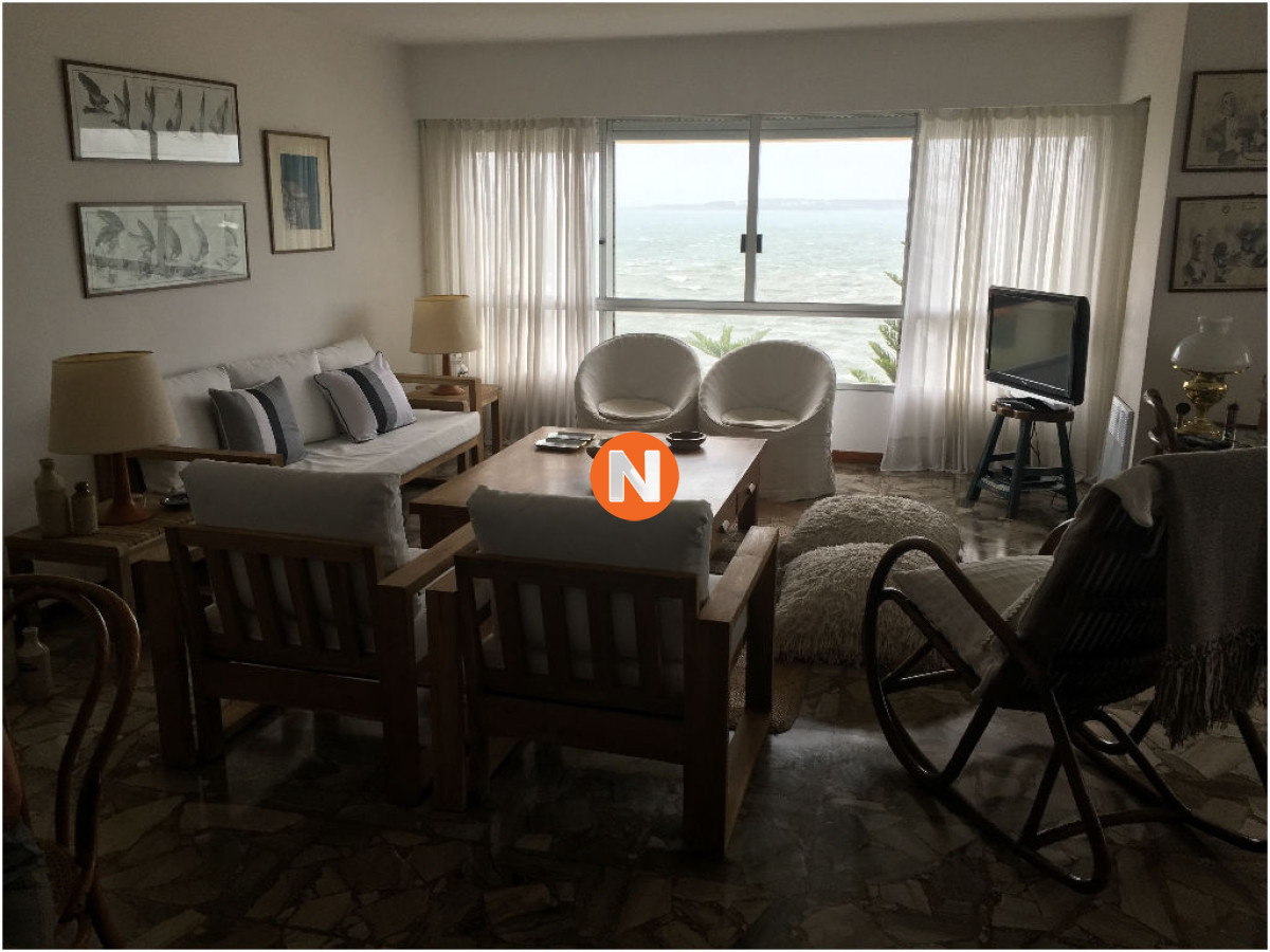 Apartamento Ref.5956 - Apartamento en Alquiler, Mansa, Punta del Este, 3 Dormitorios.