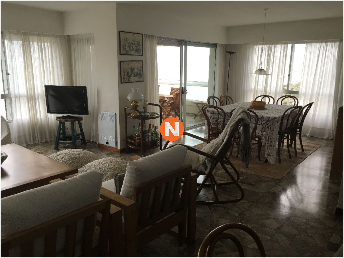 Apartamento Ref.5956 - Apartamento en Alquiler, Mansa, Punta del Este, 3 Dormitorios.