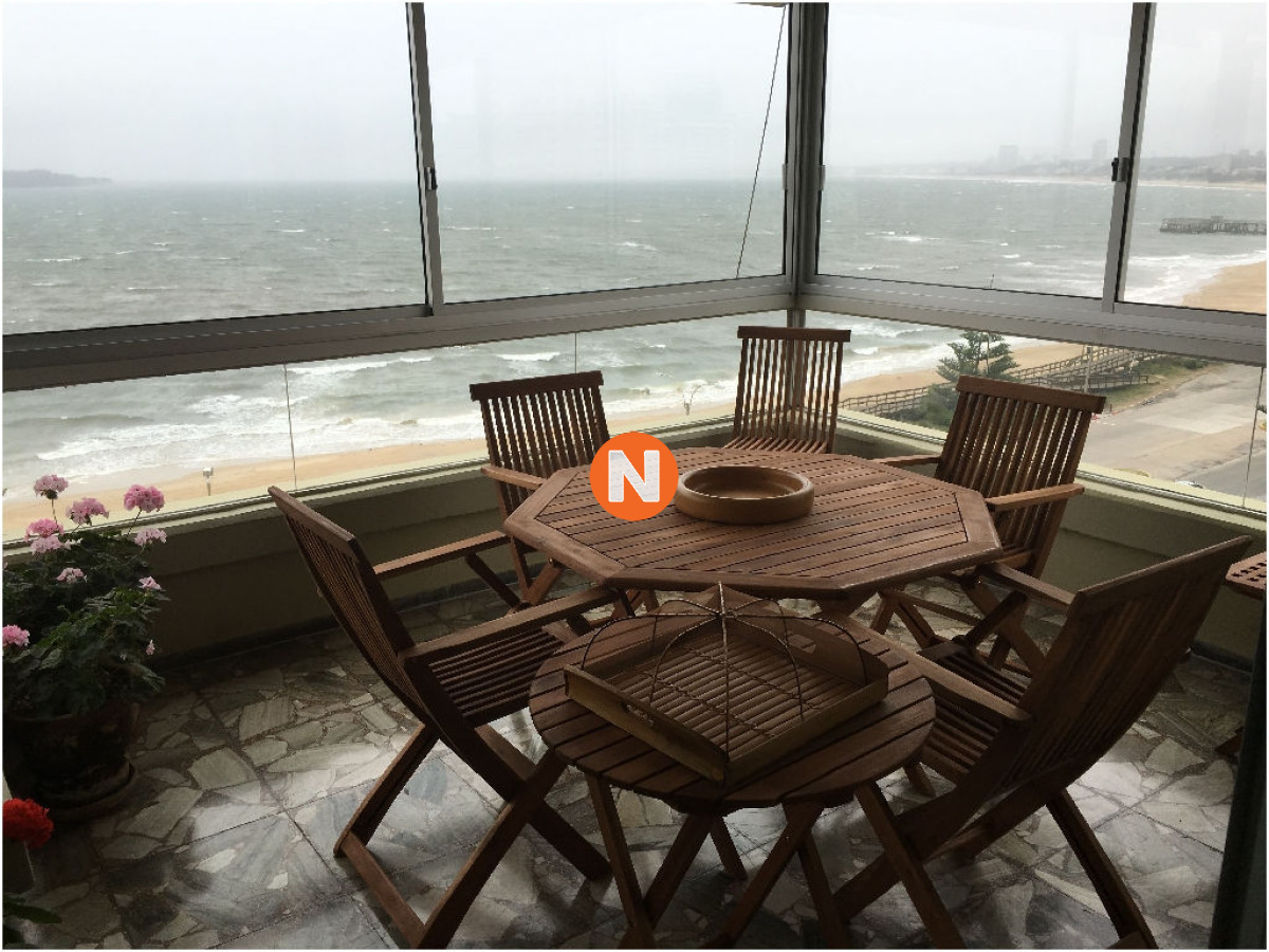 Apartamento Ref.5956 - Apartamento en Alquiler, Mansa, Punta del Este, 3 Dormitorios.
