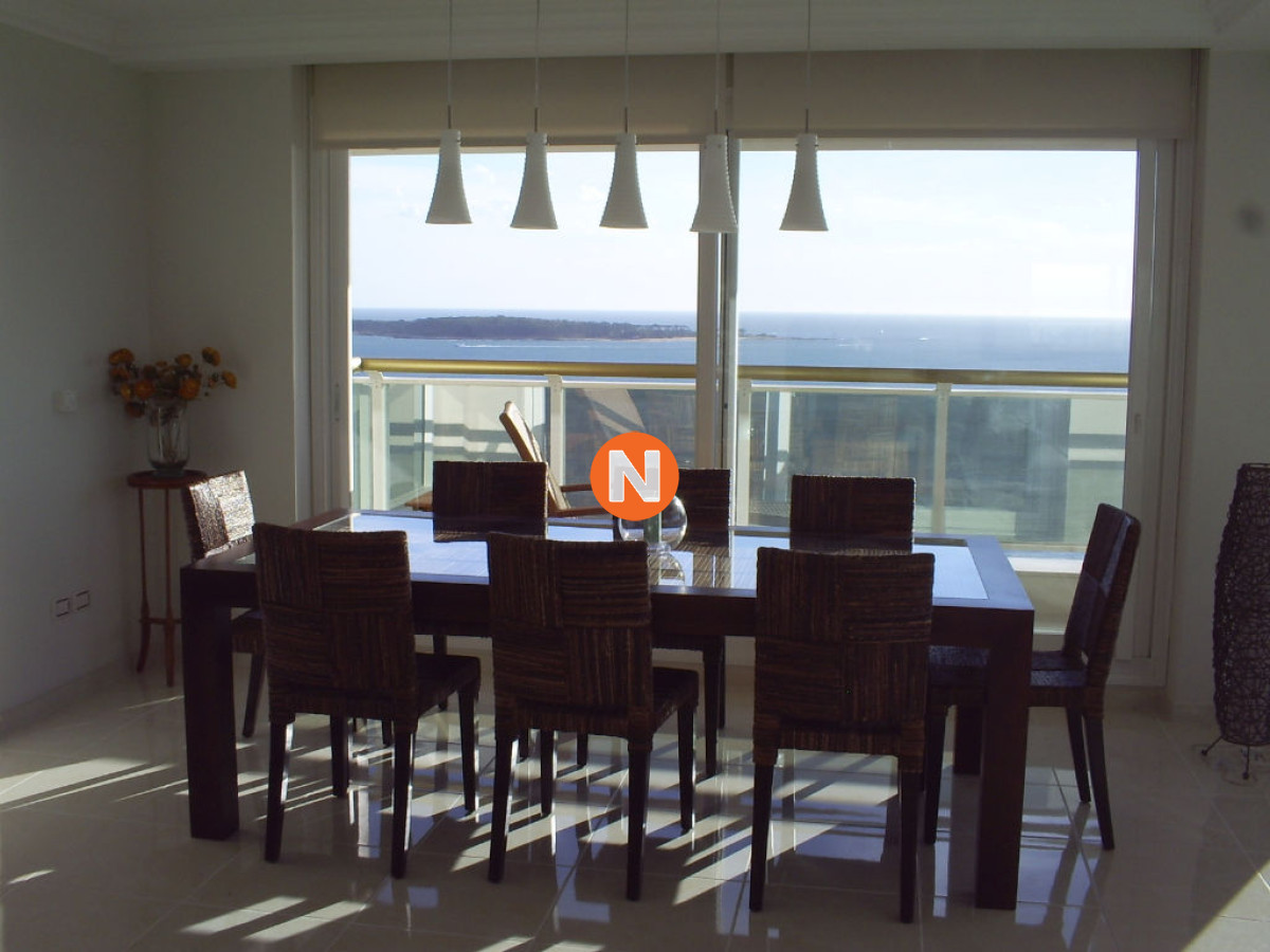 Apartamento Ref.7402 - Apartamento en Venta y Alquiler, Mansa, Punta del Este, 3 Dormitorios.