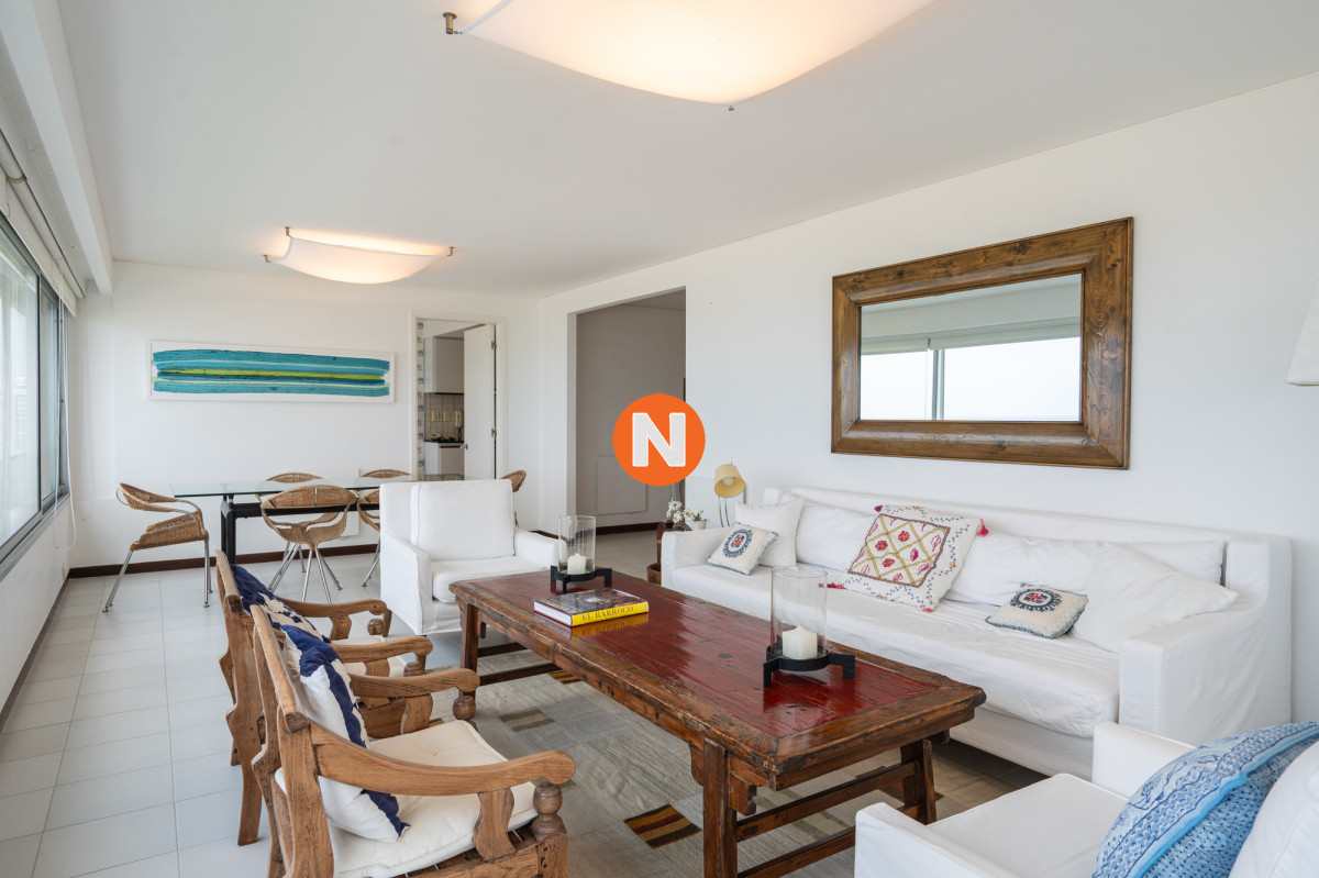 Apartamento Ref.155838 - Apartamento en Venta yAlquiler, Brava, Punta del Este, 3 Dormitorios.