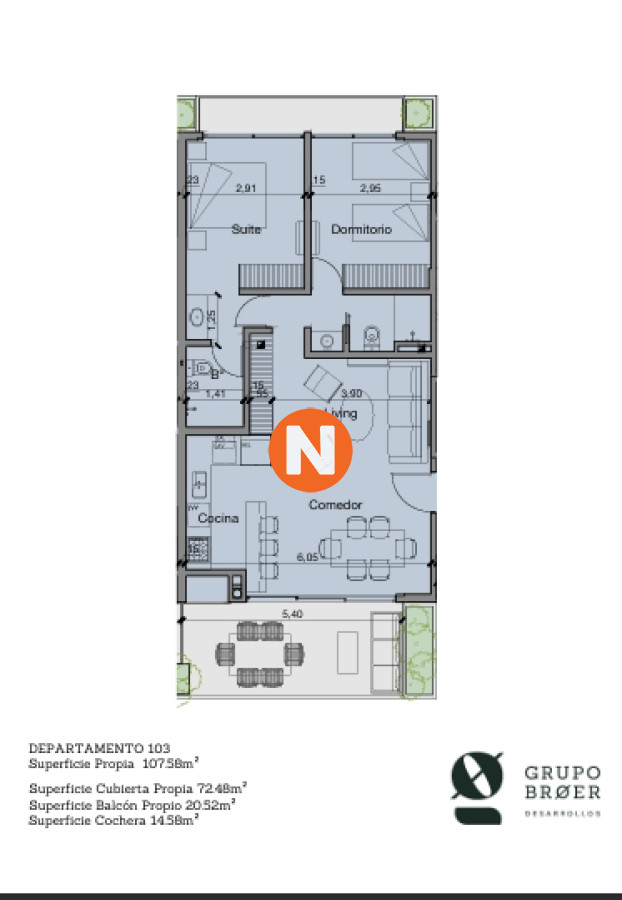 Apartamento Ref.222902 - unica oportunidad venta 