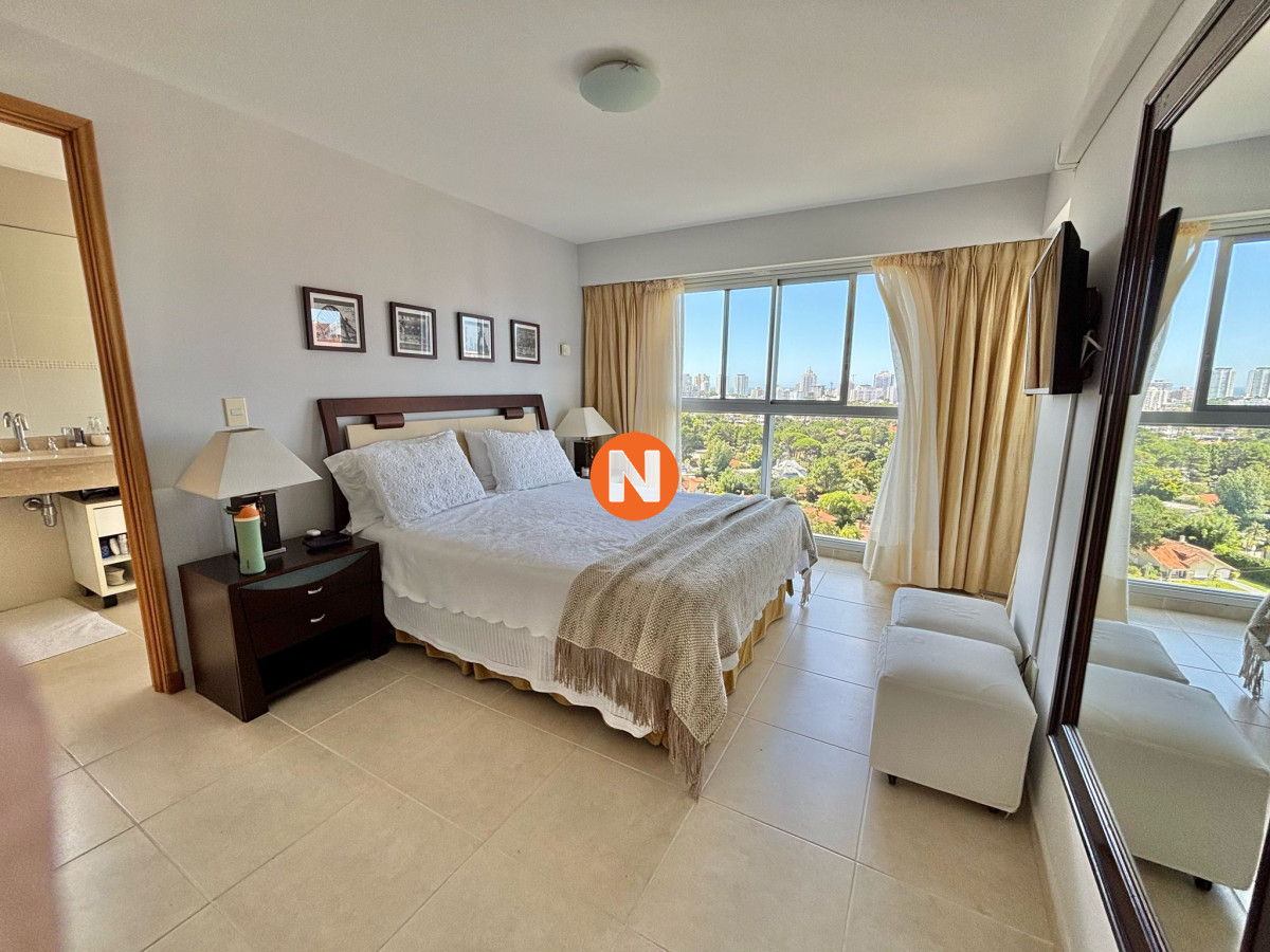 Apartamento Ref.5408 - Apartamento en Alquiler, Mansa, Punta del Este, 3 Dormitorios.