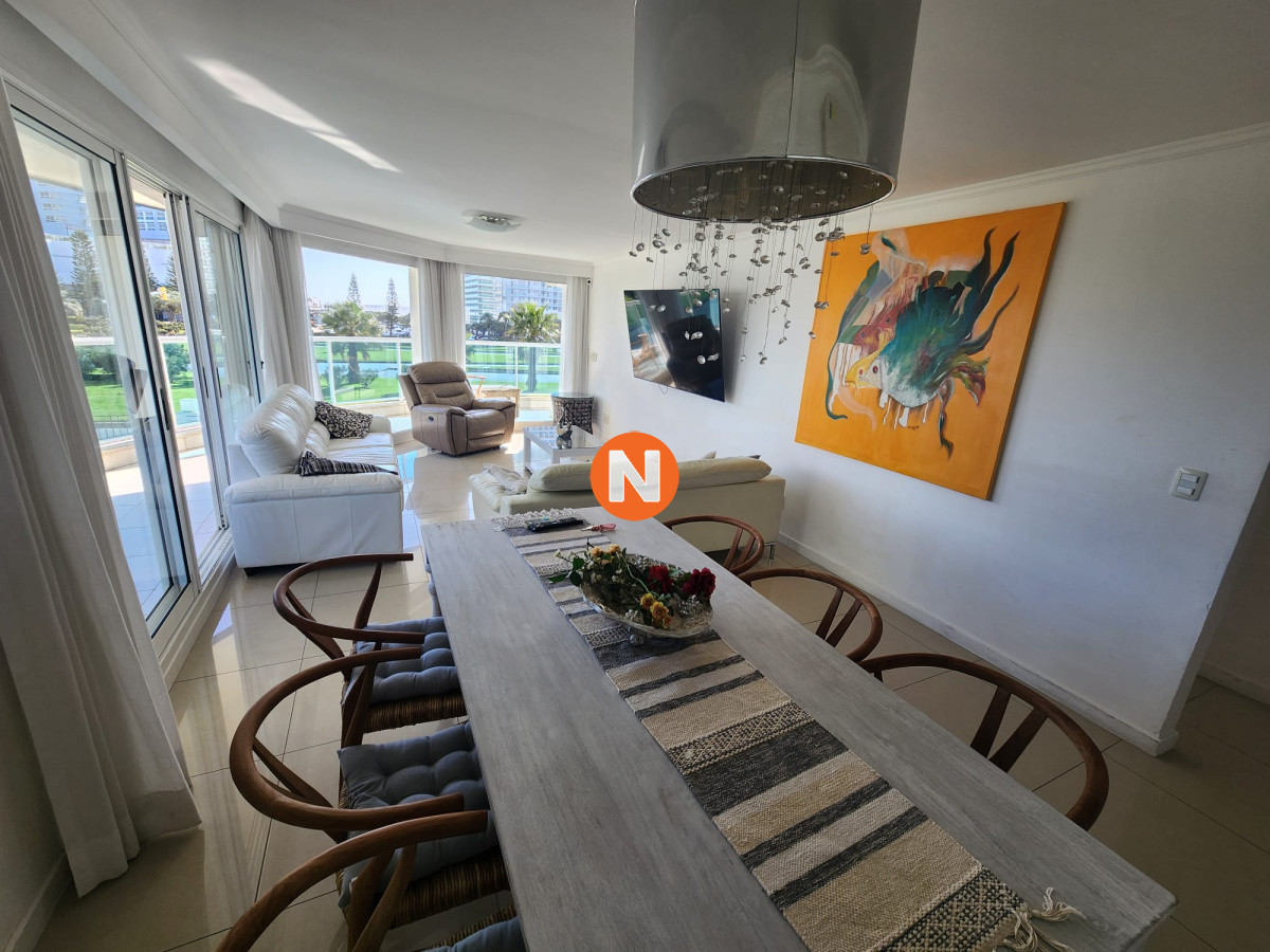 Apartamento Ref.7962 - Apartamento en Venta y Alquiler, Mansa, Punta del Este, 3 Dormitorios.