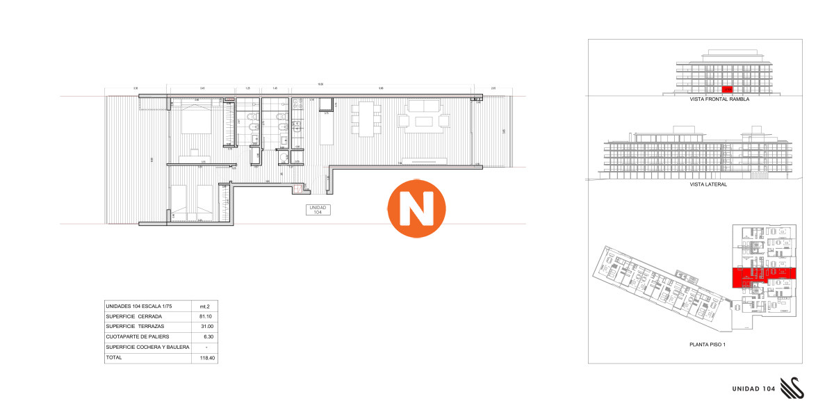 Apartamento Ref.221738 - Apartamentos en venta con entrega inmediata