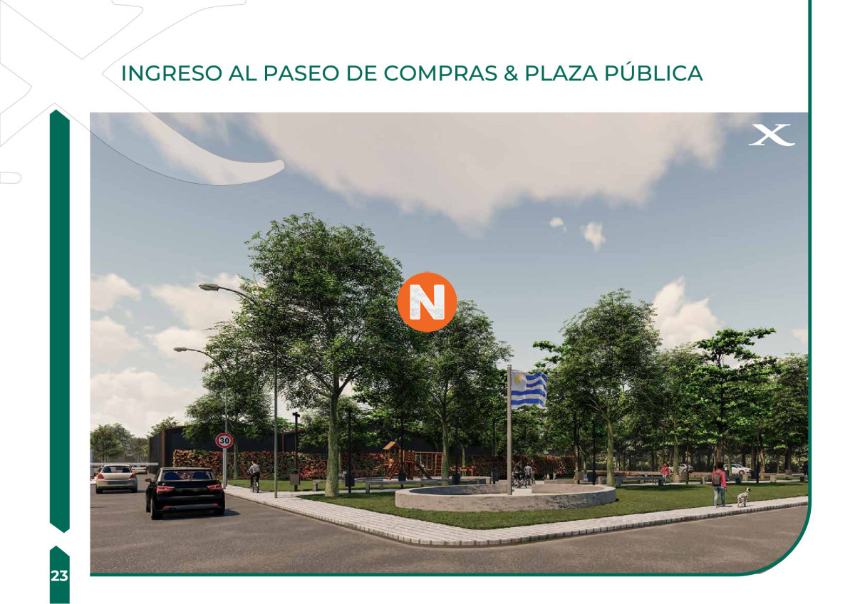 Apartamento Ref.223715 - Proyecto barrio privado con centro comercial